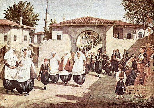 Dasma shkodrane, kompozim n� vaj