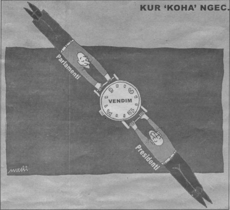 Ilustrim i gazetės Koha Jonė