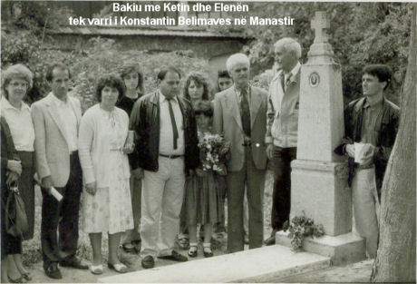 Bakiu me Ketin dhe Elenn tek varri i Konstantin Belimavs n Manastir