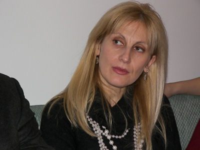 Mirela Bogdani n takim me shqiptar