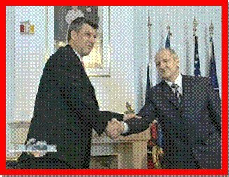 Fatmir Sejdiu & Hashim Thaci