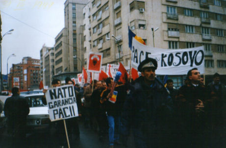 Protest pr Kosovn