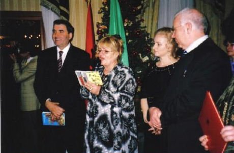 Vitore Stefa Leka - mirėnjohje Presidentit pėr dekoratėn