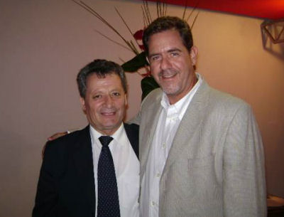 Engjll Koliqi me Prefektin Waldir Salvador de Oliveira Jnior