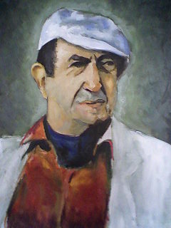 Ibrahim Kodra, portret