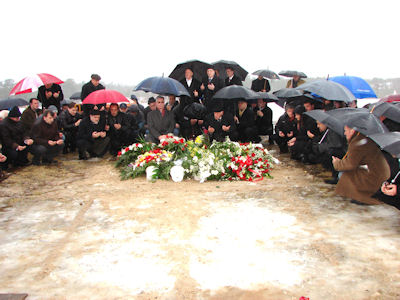 Vdekja e Rexhep Krasniqit - varrimi