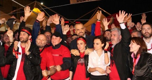 Edi Rama me greviste