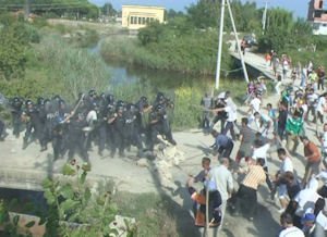 Protestë në Hamallaj, Durrës