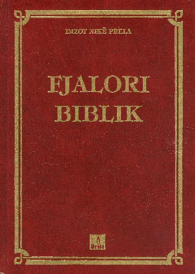 Fjalor Biblik - kopertina