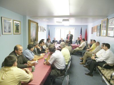 Sejdiu n� deg�n e LDK-s�, New York