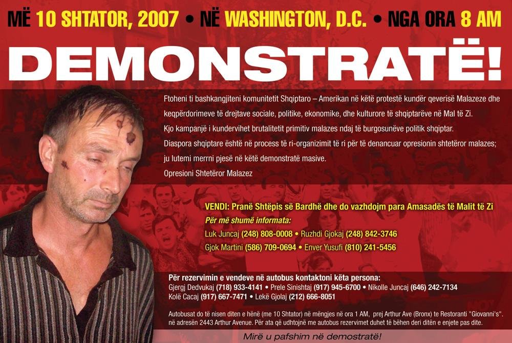 Demonstrat� n� Washington