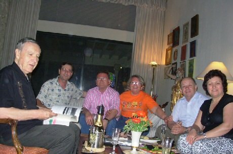 Vizit� n� sht�pin� e shkrimtarit Baird Shuman